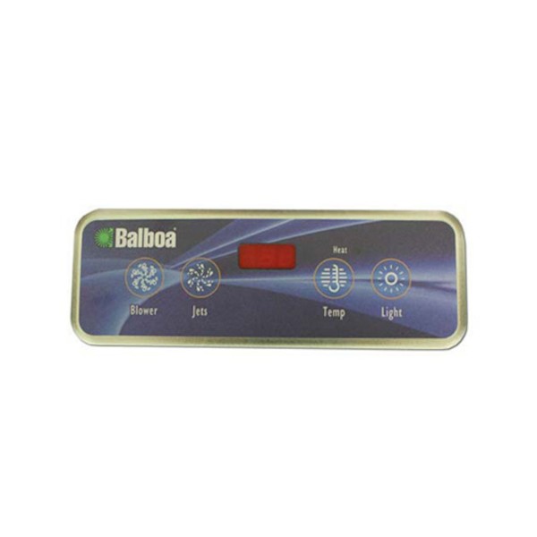Spaside Control, HydroQuip Balboa Eco-401, 4-Button, LCD, Blower-Jets-Temp-Light : 34-0226B