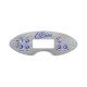 Overlay, MAAX, MX770 Elite, 7 Button, 2007-2012 Elite, Oval, Replaces 107079 8 Button Spa Side Overlay : 107078
