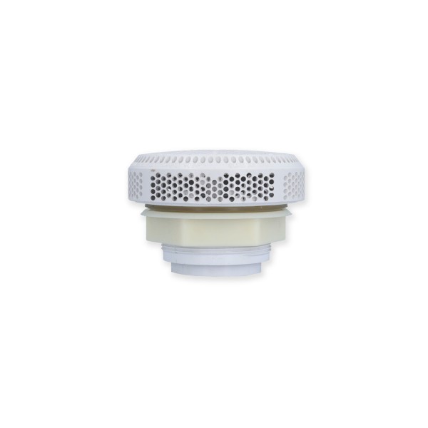 Suction Assembly, Waterway, VGB, Super Hi-Flo, 5"Dia Cover, 2" Straight Nut, White : 640-3780V