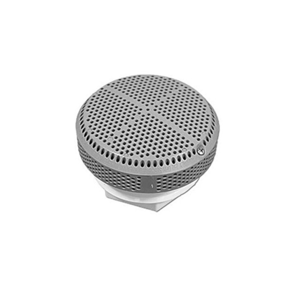 Suction Assembly, Waterway, VGB, Super Hi-Flo, 5"Dia Cover, 2"S Deep Socket, Gray : 640-3577V