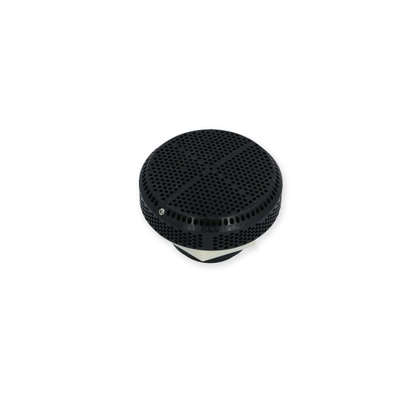 Suction Assembly, Waterway, VGB, Super Hi-Flo, 5"Dia Cover, 2" Straight Nut, Black : 640-3781V