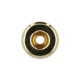 Escutcheon Assembly, Jet, HydroAir Slimline, w/ Eyeball, Metal Polished Brass : 10-3955MPB