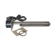 Heater Element, Watkins, 2.5kw, 230v, 2.5" x 4" Flange, Molded Cord, Incoloy, With Gasket : 12-1463-BC-K