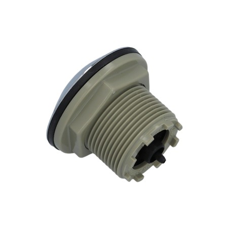 Air Button, Presair, Flat, Chrome : B225CF