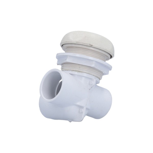 Valve, On/Off, Waterway, 2-Port, 1" Horizontal 2-Port, White : 600-4380