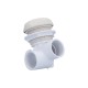 Valve, On/Off, Waterway, 2-Port, 1" Horizontal 2-Port, White : 600-4380