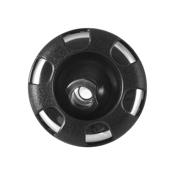 Jet Internal, Waterway Poly Storm, Directional, 3-3/8" Face, 6-Spoke, Black/Stainless : 212-8591S