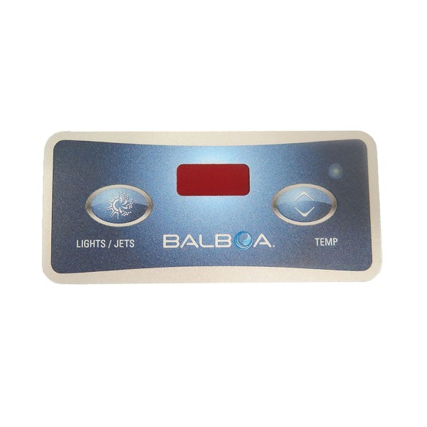 Overlay, Spaside, Balboa Lite Leader, 2-Button, Light/Jet-Temp : 10694