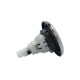 Jet Internal, CMP Hurricane 500, Twin Spin, 5" Face, Smooth, Graphite Gray w/ Stainless Escutcheon : 23552-042-000