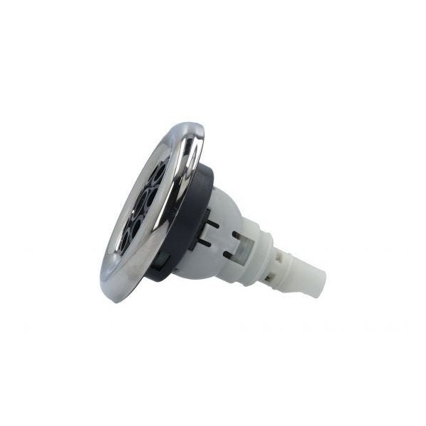 Jet Internal, CMP Hurricane 500, Twin Spin, 5" Face, Smooth, Graphite Gray w/ Stainless Escutcheon : 23552-042-000