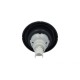 Jet Internal, CMP Hurricane 500, Twin Spin, 5" Face, Smooth, Graphite Gray w/ Stainless Escutcheon : 23552-042-000