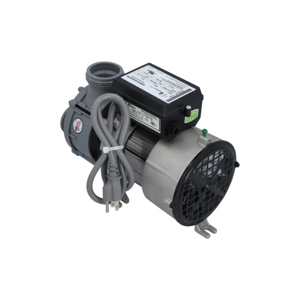Pump, Waterway, Genesis, 1.0HP, 115V, 9.0 Amps, 1-Speed, 1-1/2"MBT w/Air Switch & NEMA Plug : 321JF10-0150