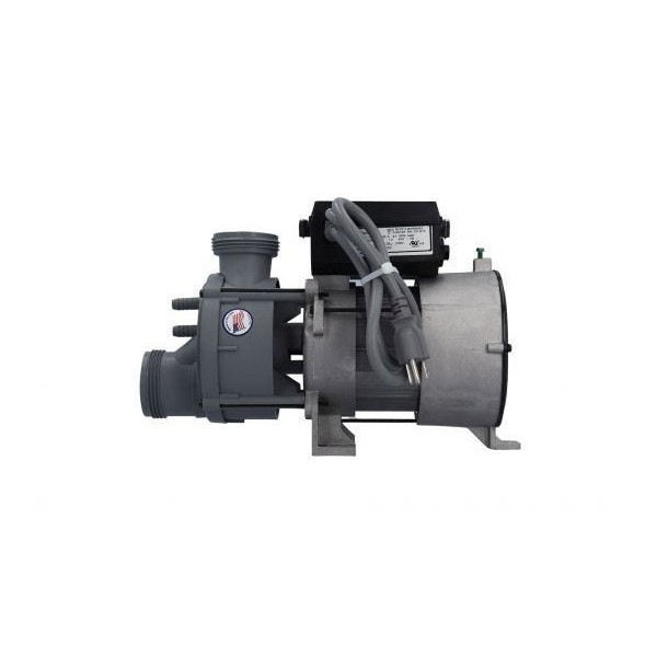 Pump, Waterway, Genesis, 1.0HP, 115V, 9.0 Amps, 1-Speed, 1-1/2"MBT w/Air Switch & NEMA Plug : 321JF10-0150