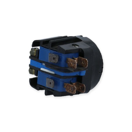 Air Switch, Herga, Latching, DPDT, 20A, Center Spout : 6862-AC
