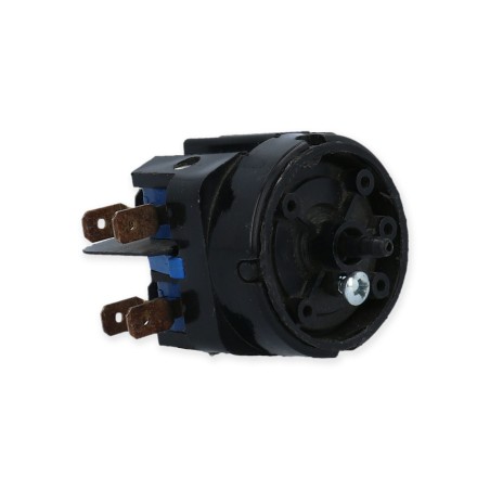 Air Switch, Herga, Latching, DPDT, 20A, Center Spout : 6862-AC