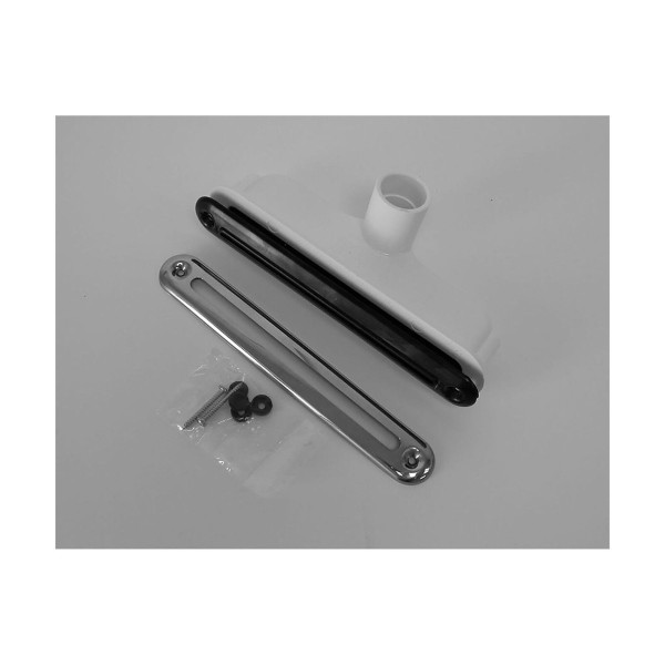 Waterfall, 6 In, Black W/Foam, W/Ss Trim, Ww : 11375