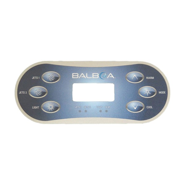 Overlay, Spaside, Balboa VL600S, Oval, 6-Button, Jets-Jets : 11774