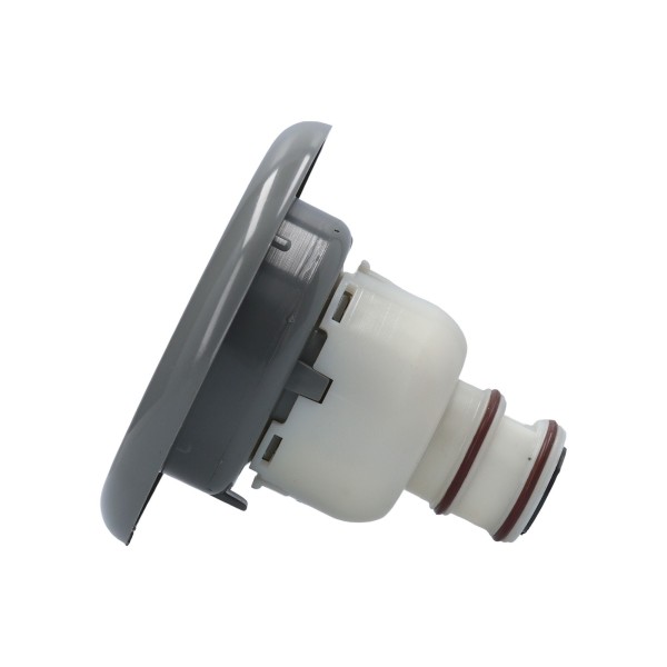 Jet Internal, Waterway Whirlpool, Non-Adjustable, 5" Face, Smooth, Gray : 212-2037