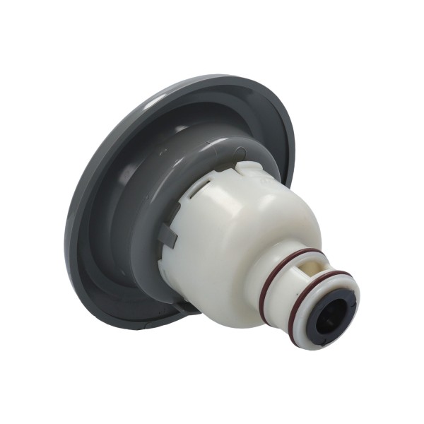 Jet Internal, Waterway Whirlpool, Non-Adjustable, 5" Face, Smooth, Gray : 212-2037