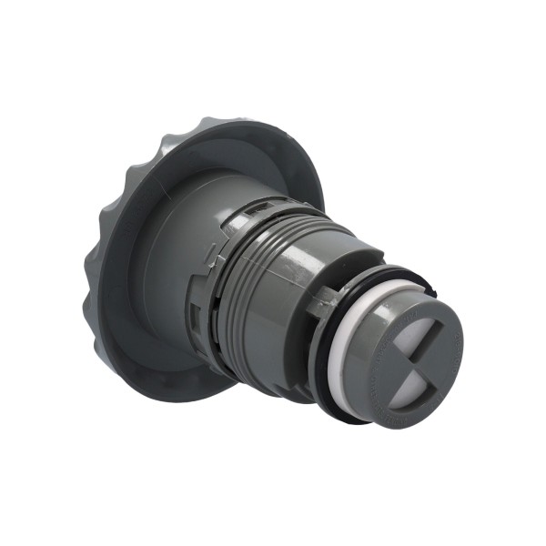 Jet Internal, Waterway Poly Jet, Adjustable Deluxe, Roto, 3-1/2" Face, Gray : 210-6097