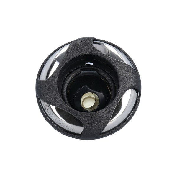 Jet Internal, Waterway, Poly Storm, Thread In, Rotating, 3-5/8" Face, Swirl, Dark Gray/Stainless : 229-4039-DSG-1S