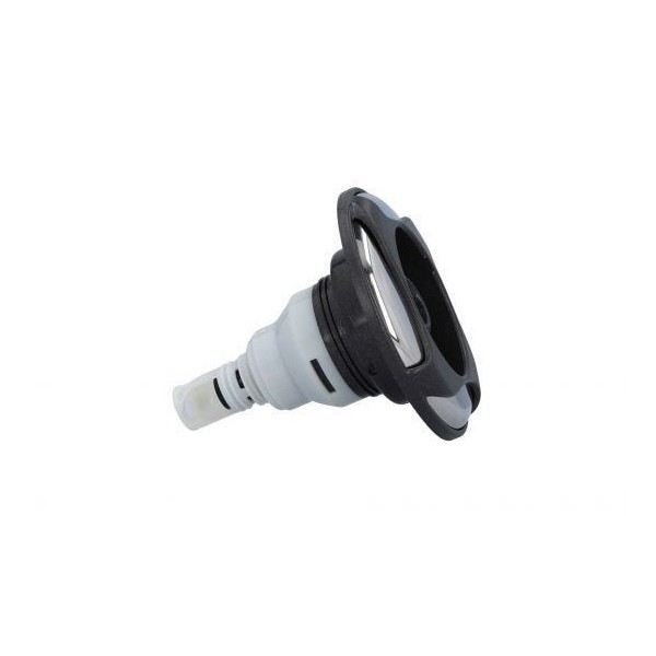 Jet Internal, Waterway, Power Storm, Directional, 5" Face, Swirl, Dark Gray/Stainless : 229-6349-DSGS