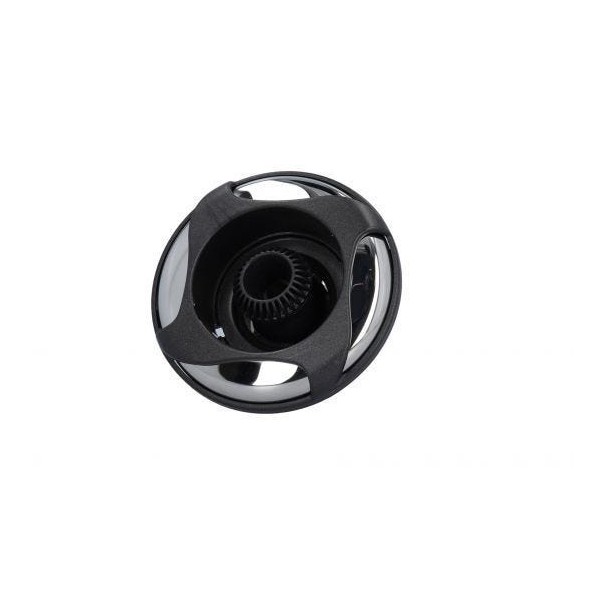 Jet Internal, Waterway, Power Storm, Directional, 5" Face, Swirl, Dark Gray/Stainless : 229-6349-DSGS