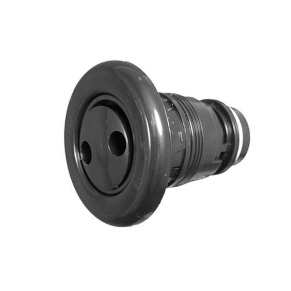 Jet Internal, Waterway Poly Jet, Pulsator, 3-1/2" Face, Smooth, Black : 210-6061