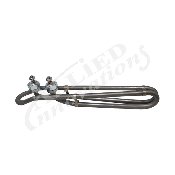 Heater Element, Flo-Thru, Incoloy, 1.3KW, 230V, 10" Immersion : 12-0107-K