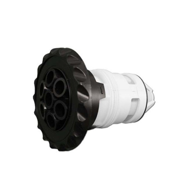Jet Internal, Waterway Poly Jet, Adjustable Deluxe, Massage, 3-1/2" Face, Black : 210-6701