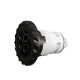 Jet Internal, Waterway Poly Jet, Adjustable Deluxe, Massage, 3-1/2" Face, Black : 210-6701