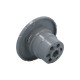 Jet Internal, Sundance, Magna, Rotating, 3-1/2" Face, Ribbed, Gray : 6541-047
