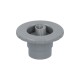 Jet Internal, Sundance, Magna, Rotating, 3-1/2" Face, Ribbed, Gray : 6541-047