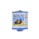 Filter Cartridge, Proline, Diameter: 5-5/8", Length: 6",Top: semi-circular Handle,Bottom: 1-1/2", 25Sq: P5CH-25