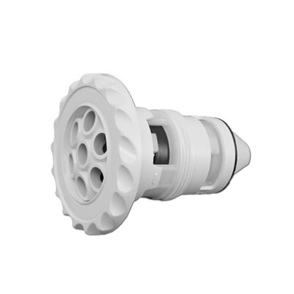 Jet Internal, Waterway Poly Jet, Adjustable Deluxe, Massage, 3-1/2" Face, White : 210-6700