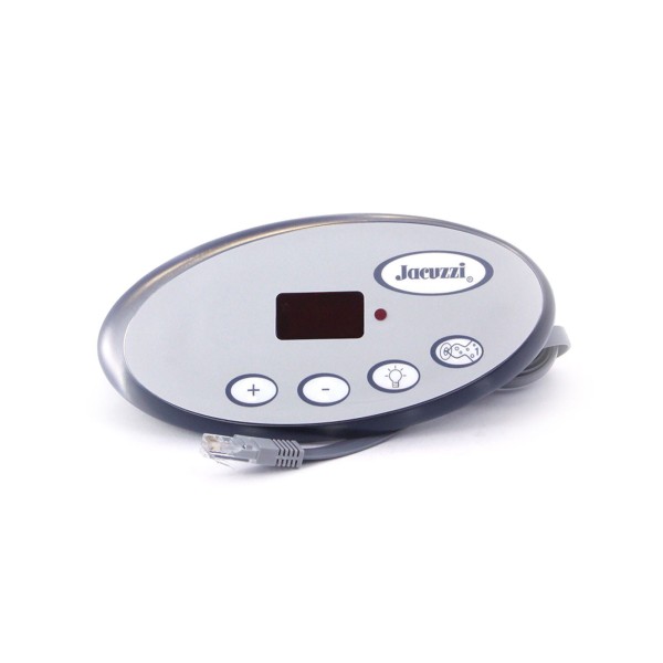 Spaside Control, Jacuzzi EO206, Oval, 4-Button, LED, Up-Down-Light-Pump1 : 2600-321