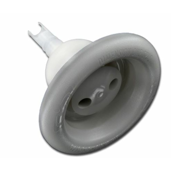 Jet Internal, Dimension One VCR Jet Dual Rotator, 5" face, Gray : 01510-424G