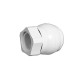 Jet Nozzle, Jacuzzi, C,P & W, Hydro-Therapy Classic, Flow Control, White : 43-0647-08-R000