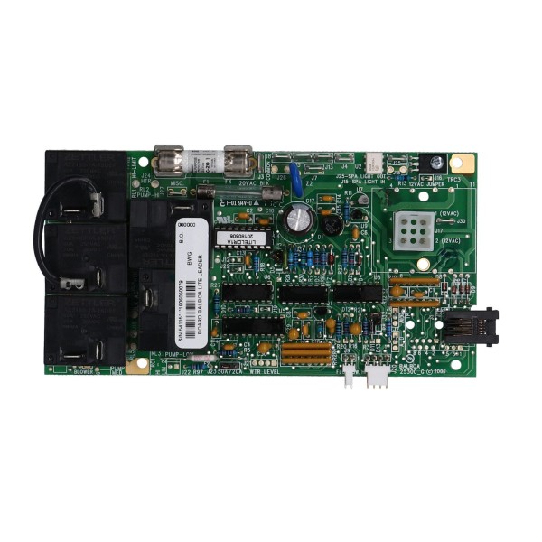 Circuit Board, HydroQuip Balboa, Lite Leader, 7100B System, 6 Pin Phone Cable : 33-0031