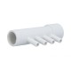 Manifold, PVC, Gentekk, 1"Slip x 1"Spigot x 4 3/8"Ribbed Barb Ports : 4APM1XSP