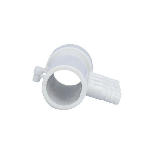 Manifold, PVC, Gentekk, 1"Slip x 1"Spigot x 4 3/8"Ribbed Barb Ports : 4APM1XSP