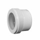Tailpiece, Union, Magic, 1-1/2"MBT x 1-1/2"S, No O-Ring Groove : 0050105015