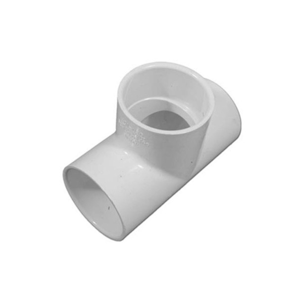 Fitting, PVC, Slip Tee, 2"S x 2"S x 2"S : 401-020