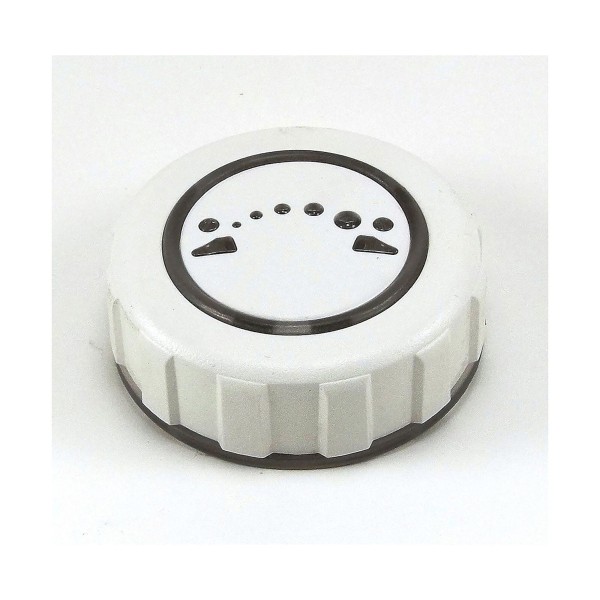 Knob, Valve, 100% Shut Off, Neck Jet, Classic Style, Clear-Cw : DY6057008-CW