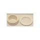 Valve, 100% Shut Off, Wallfitting And Nut White : 15060