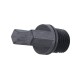Drain Plug, Pump Volute, Balboa II, w/O-Ring, 1/4"MPT : 982064