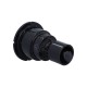 Wall Fitting, Jet, Waterway Poly Storm, Thread-In, Gunite, Black : 215-1191