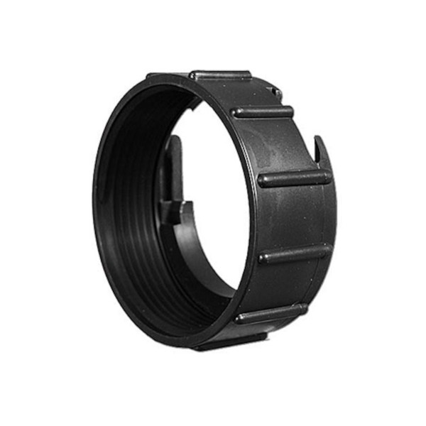 Snap Nut, Heater Manifold, HydroQuip, 2"FBT, Black, W/locking clip : 42-0007B