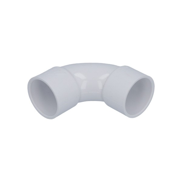 Fitting, PVC, Ell, 90°, Sweep, Slip, 1-1/2"S x 1-1/2"S : 411-9110