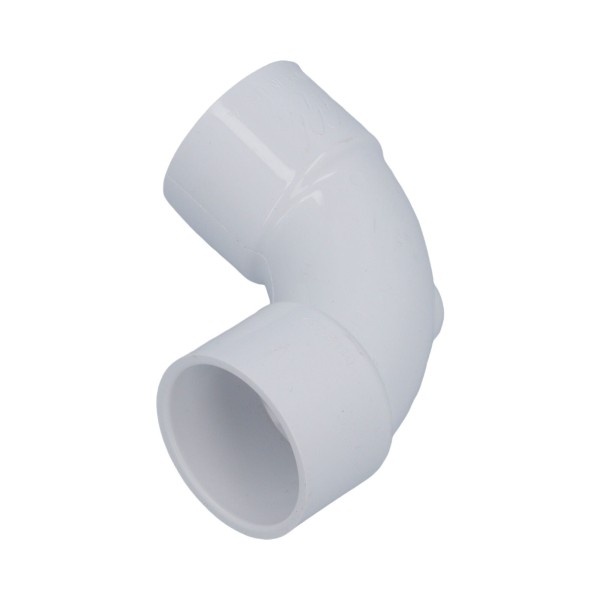Fitting, PVC, Ell, 90°, Sweep, Slip, 1-1/2"S x 1-1/2"S : 411-9110